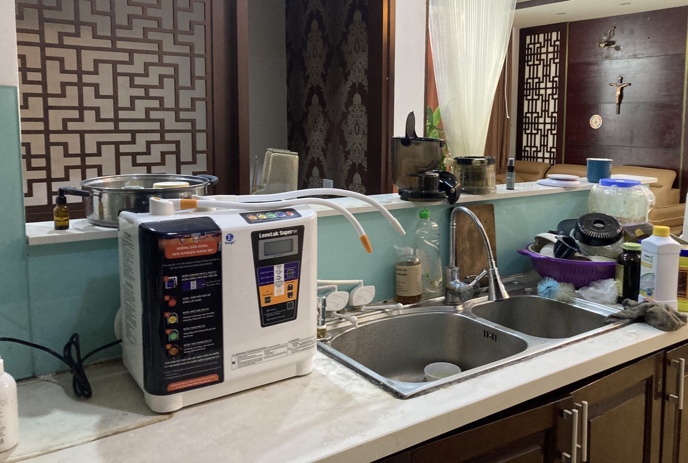 Máy lọc nước ion kiềm Kangen Super 501 - Ảnh 6