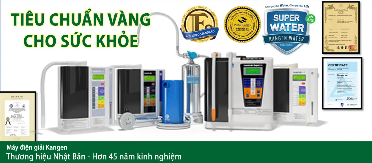 Enagic là gì - Tiêu chuẩn vàng cho sức khỏe từ Enagic