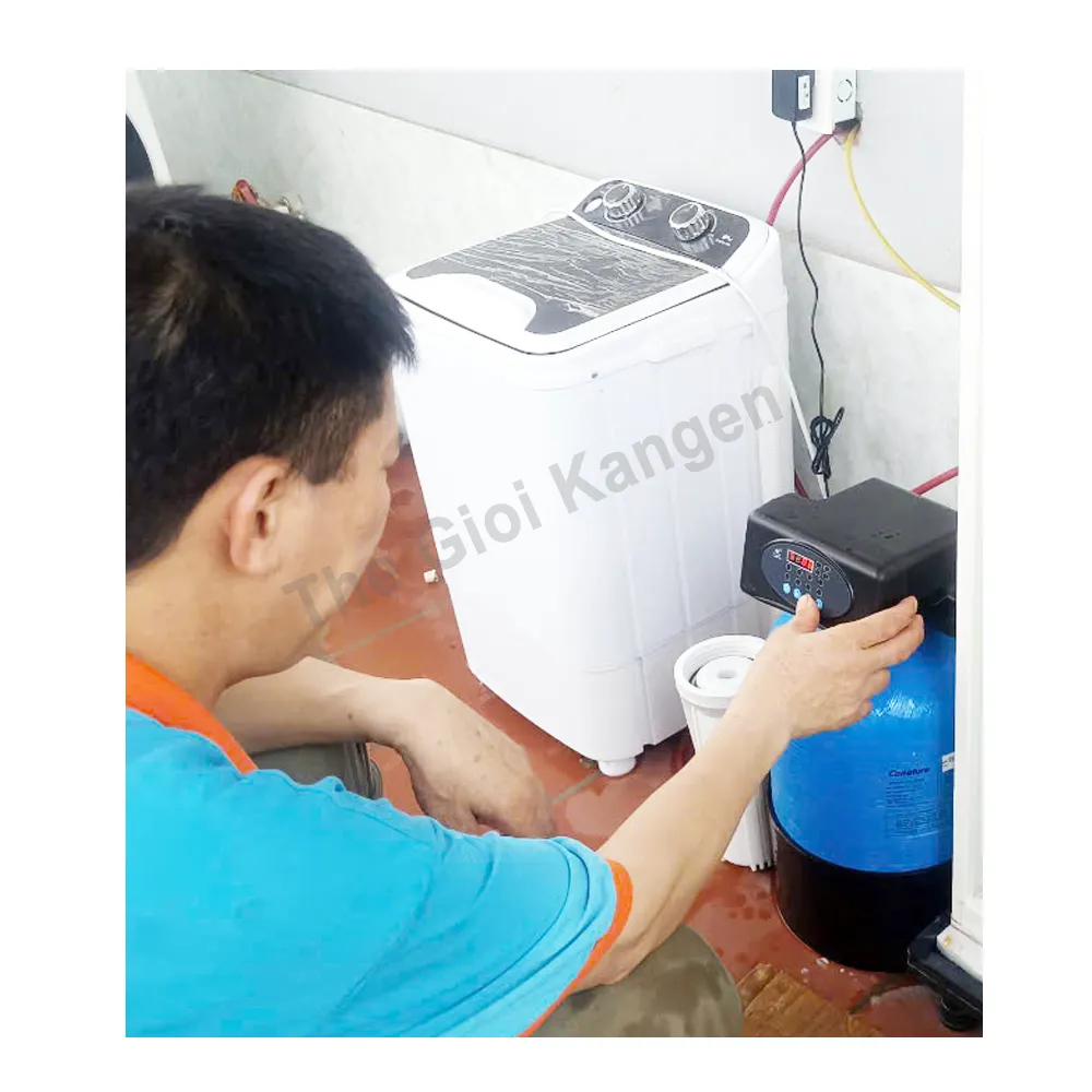Hệ Thống Làm Mềm Nước Chuyên Biệt Tự Động Sục Rửa Cho Máy Lọc Nước Ion Kiềm - Ảnh 13