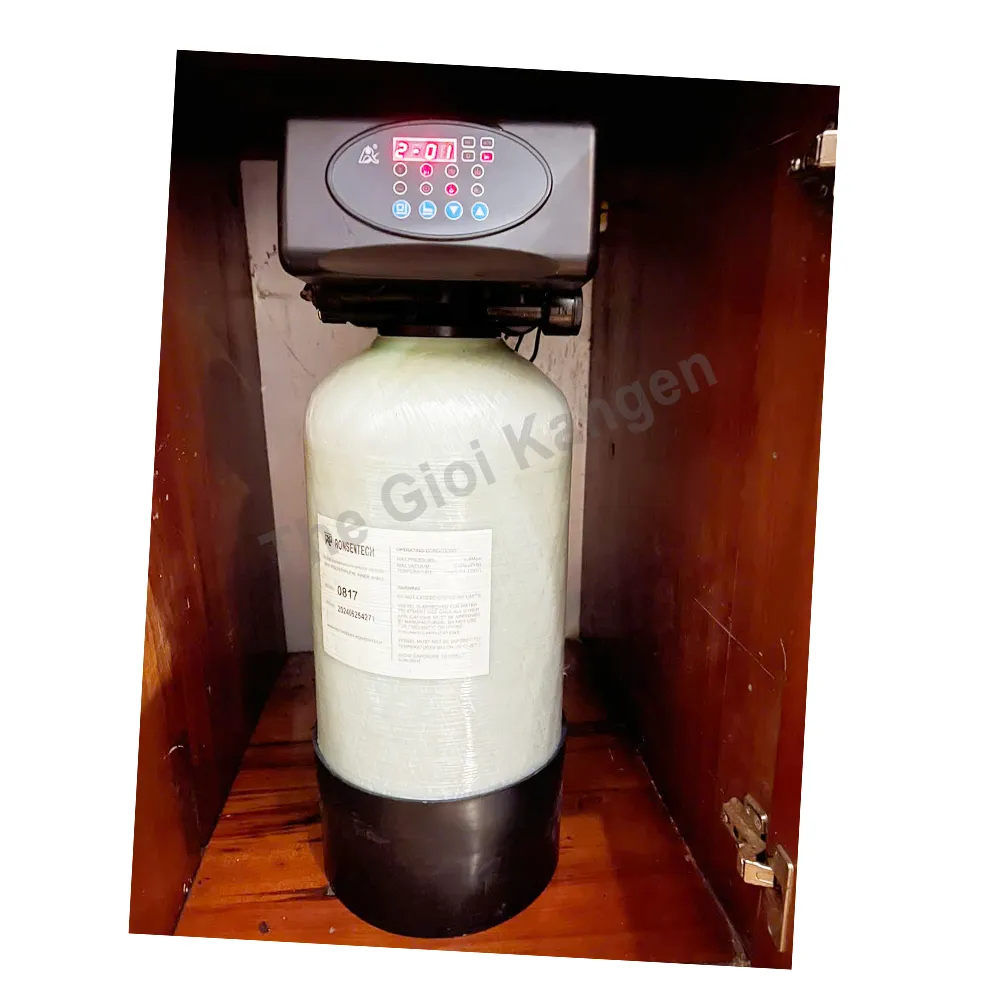 Hệ Thống Làm Mềm Nước Chuyên Biệt Tự Động Sục Rửa Cho Máy Lọc Nước Ion Kiềm - Ảnh 15