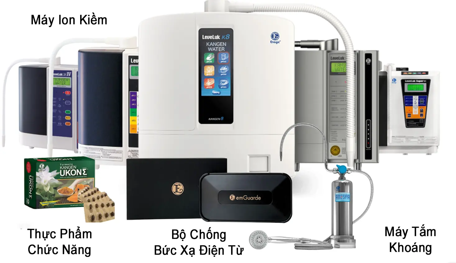 Máy lọc nước ion kiềm Kangen chính hãng Enagic Nhật Bản