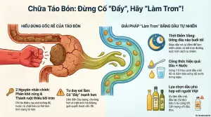 cách trị táo bón cho người lớn sơ đồ