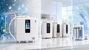 máy lọc nước kangen so với các thương hiệu máy ion kiềm khác